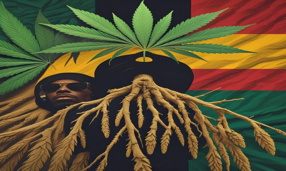 AI-generated image to illustrate For Smoke a J's content.