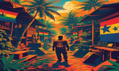 AI-generated image to illustrate For Smoke a J's content.