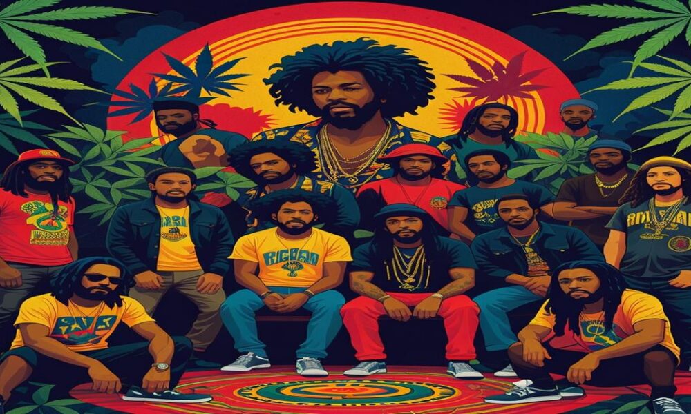 AI-generated image to illustrate For Smoke a J's content.