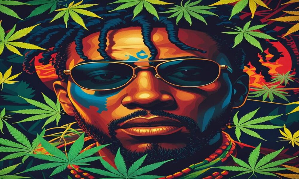 AI-generated image to illustrate For Smoke a J's content.