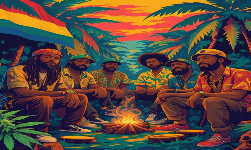 AI-generated image to illustrate For Smoke a J's content.
