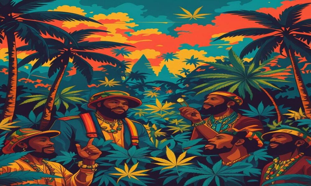AI-generated image to illustrate For Smoke a J's content.