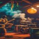 AI-generated image to illustrate For Smoke a J's content.
