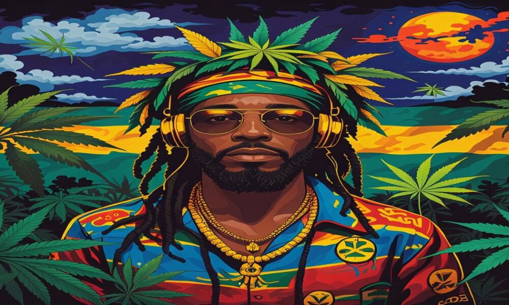 AI-generated image to illustrate For Smoke a J's content.