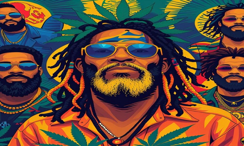 AI-generated image to illustrate For Smoke a J's content.