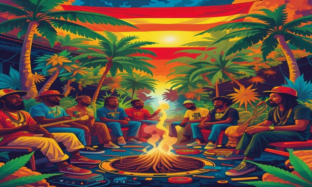 AI-generated image to illustrate For Smoke a J's content.