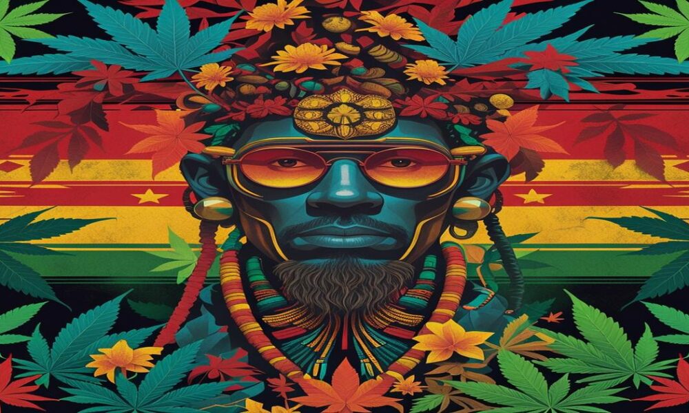 AI-generated image to illustrate For Smoke a J's content.