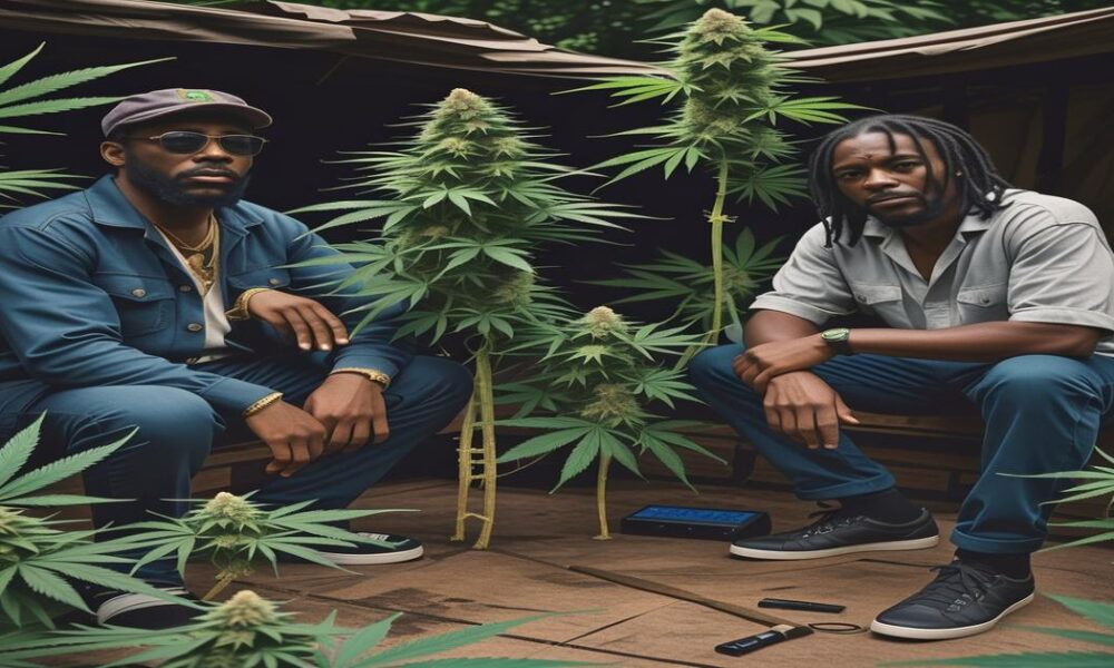 AI-generated image to illustrate For Smoke a J's content.