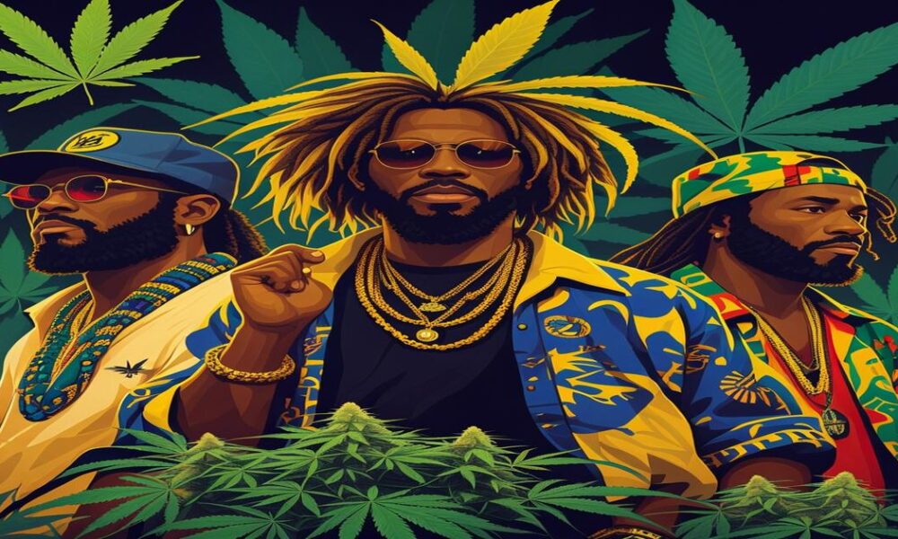 AI-generated image to illustrate For Smoke a J's content.