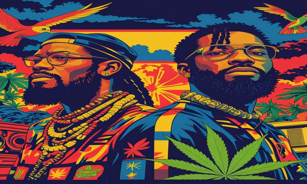 AI-generated image to illustrate For Smoke a J's content.