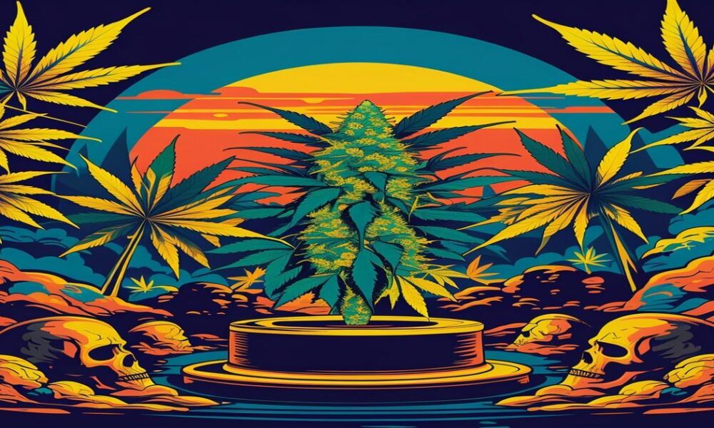 AI-generated image to illustrate For Smoke a J's content.