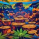 AI-generated image to illustrate For Smoke a J's content.