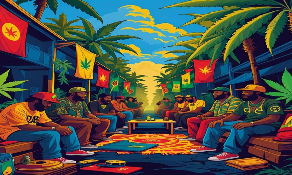 AI-generated image to illustrate For Smoke a J's content.
