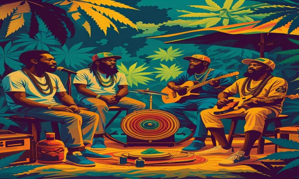 AI-generated image to illustrate For Smoke a J's content.
