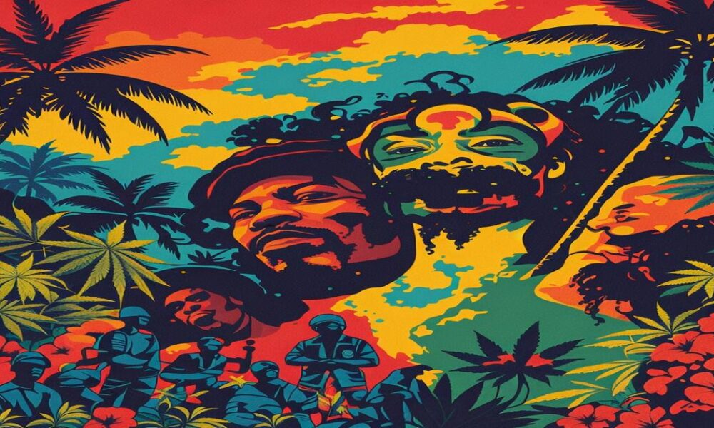 AI-generated image to illustrate For Smoke a J's content.