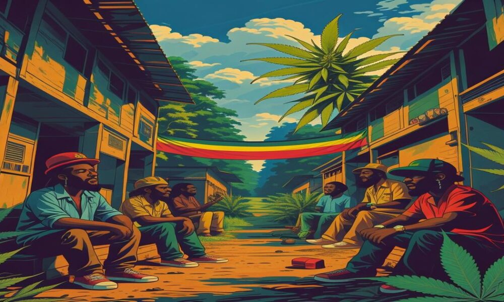 AI-generated image to illustrate For Smoke a J's content.