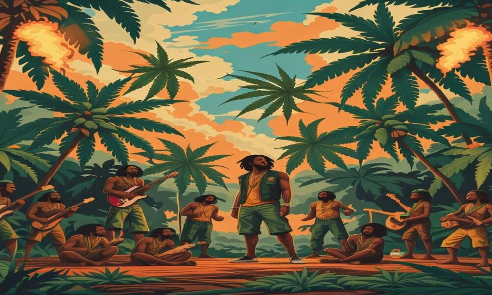 AI-generated image to illustrate For Smoke a J's content.