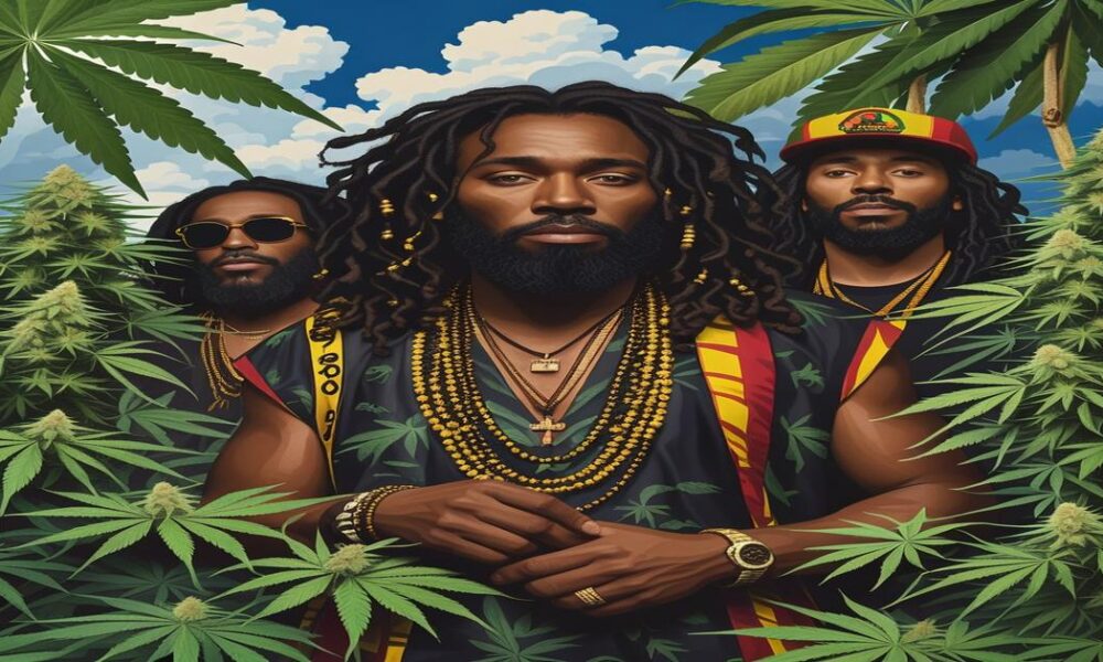 AI-generated image to illustrate For Smoke a J's content.