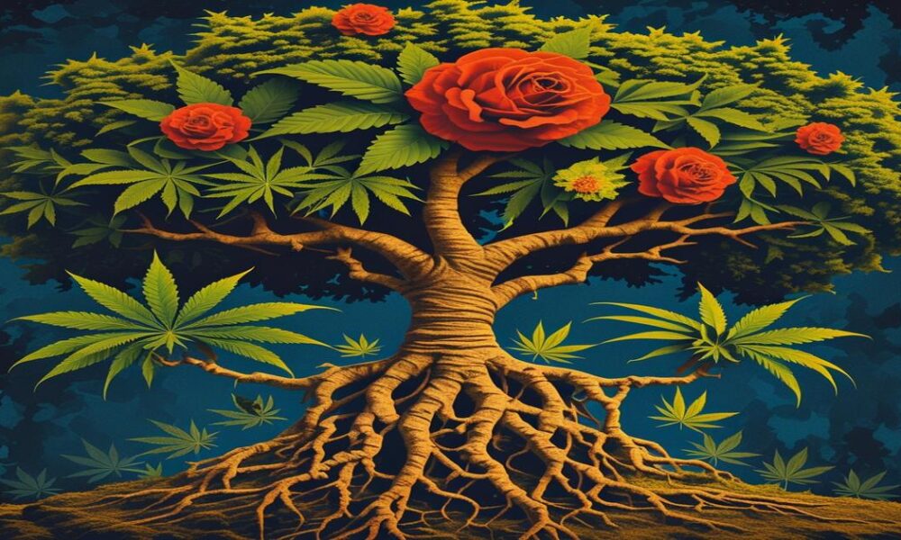 AI-generated image to illustrate For Smoke a J's content.