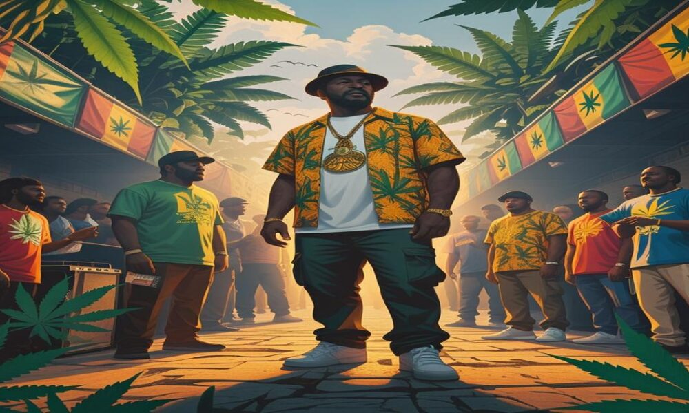 AI-generated image to illustrate For Smoke a J's content.