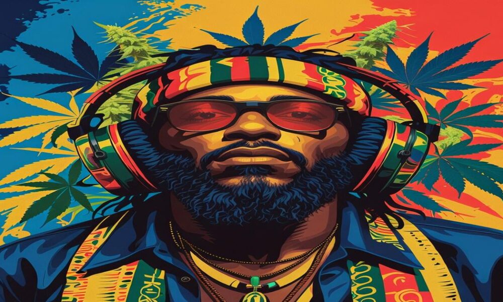 AI-generated image to illustrate For Smoke a J's content.