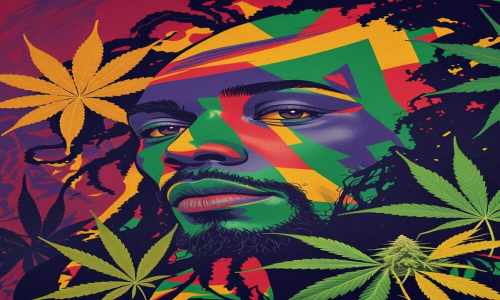 AI-generated image to illustrate For Smoke a J's content.