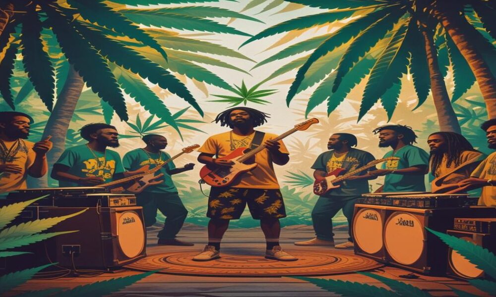 AI-generated image to illustrate For Smoke a J's content.