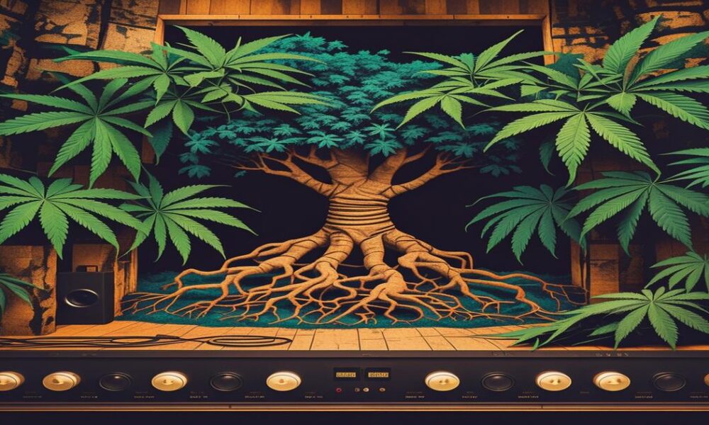 AI-generated image to illustrate For Smoke a J's content.