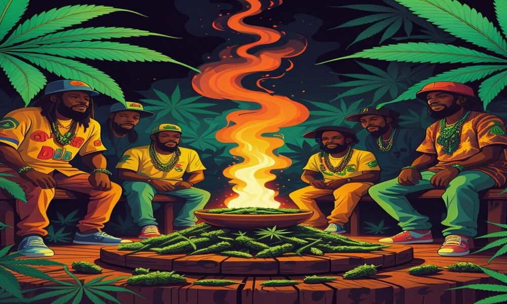 AI-generated image to illustrate For Smoke a J's content.