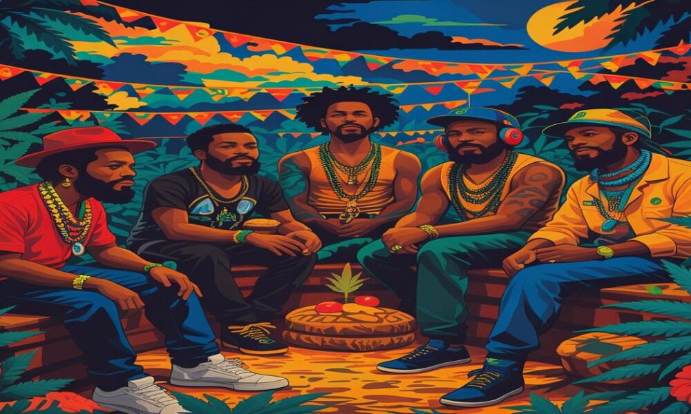 AI-generated image to illustrate For Smoke a J's content.