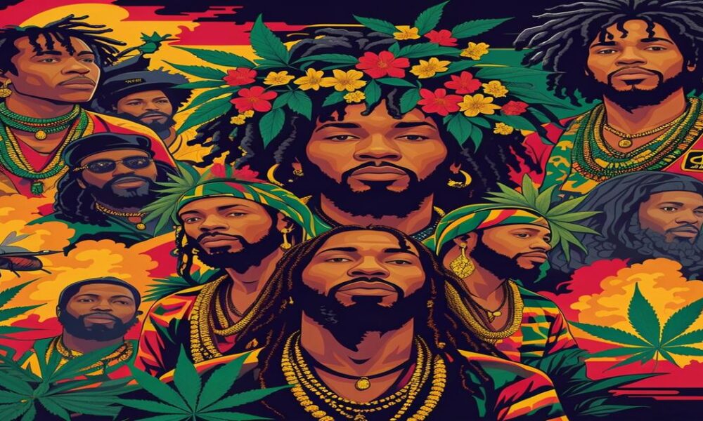 AI-generated image to illustrate For Smoke a J's content.