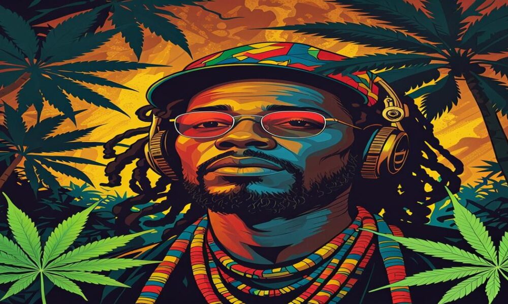 AI-generated image to illustrate For Smoke a J's content.