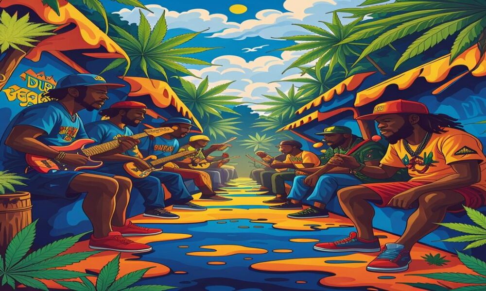 AI-generated image to illustrate For Smoke a J's content.