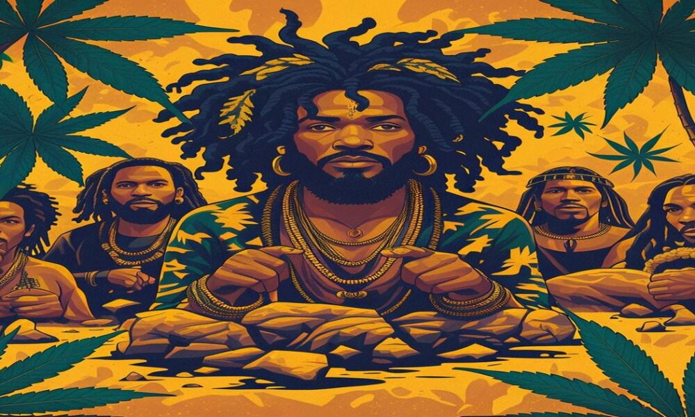 AI-generated image to illustrate For Smoke a J's content.