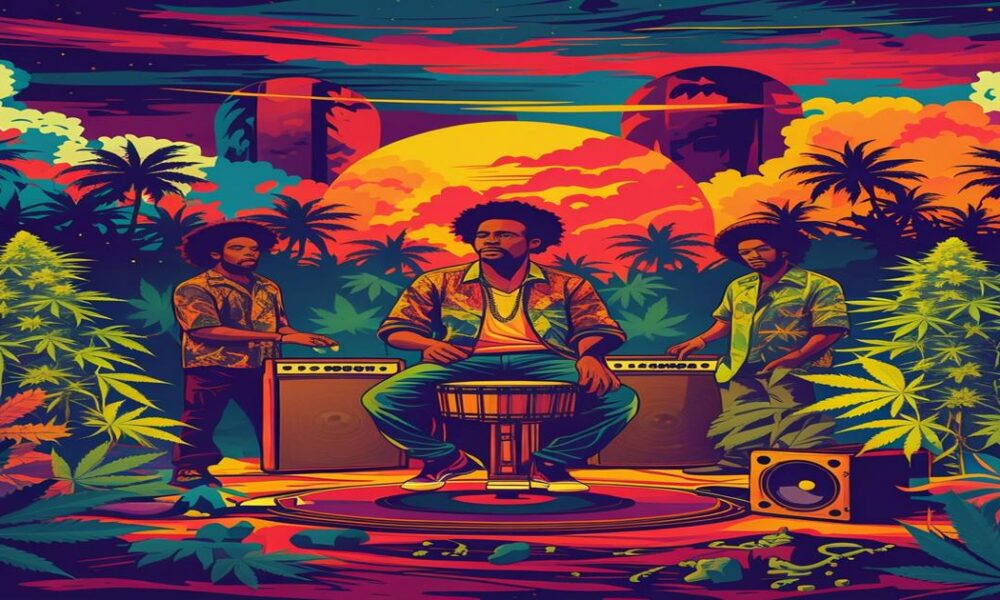 AI-generated image to illustrate For Smoke a J's content.