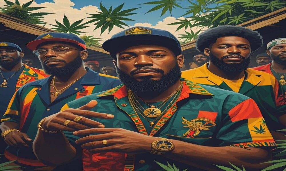 AI-generated image to illustrate For Smoke a J's content.