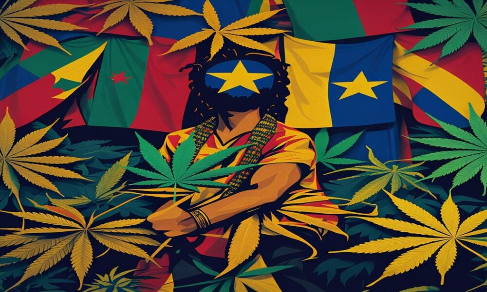 AI-generated image to illustrate For Smoke a J's content.