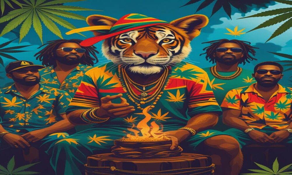 AI-generated image to illustrate For Smoke a J's content.