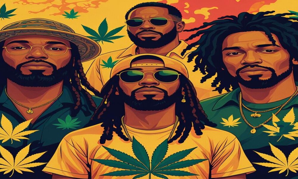 AI-generated image to illustrate For Smoke a J's content.