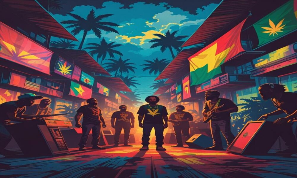 AI-generated image to illustrate For Smoke a J's content.