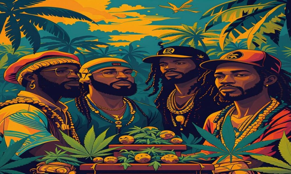 AI-generated image to illustrate For Smoke a J's content.