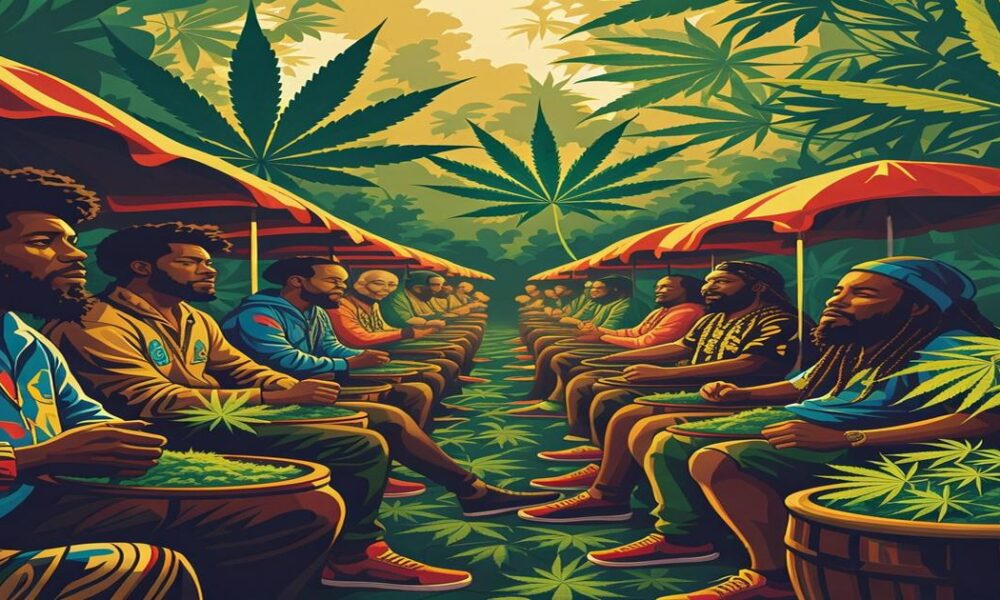 AI-generated image to illustrate For Smoke a J's content.