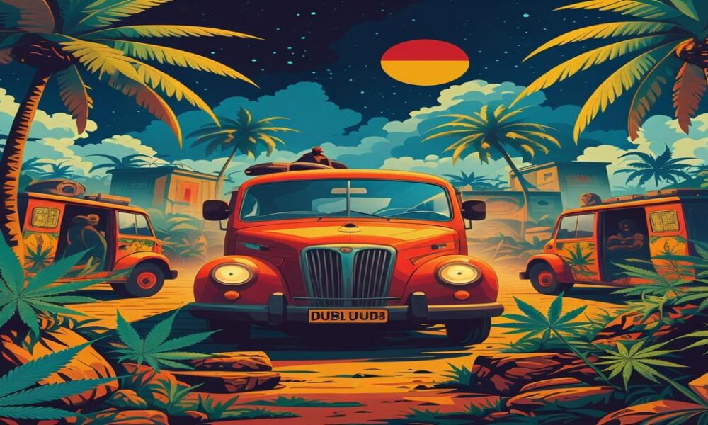 AI-generated image to illustrate For Smoke a J's content.