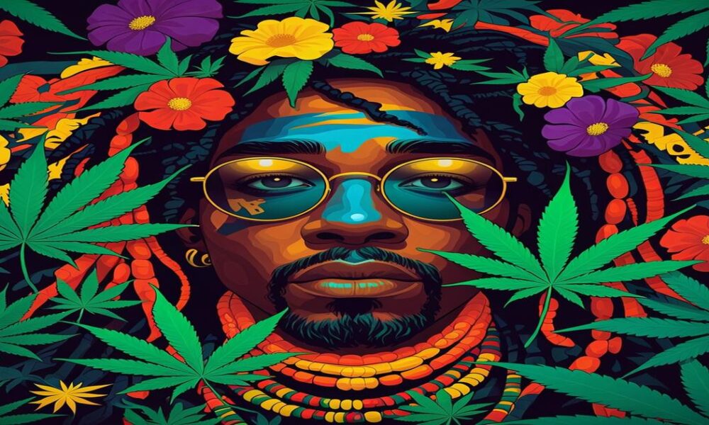 AI-generated image to illustrate For Smoke a J's content.