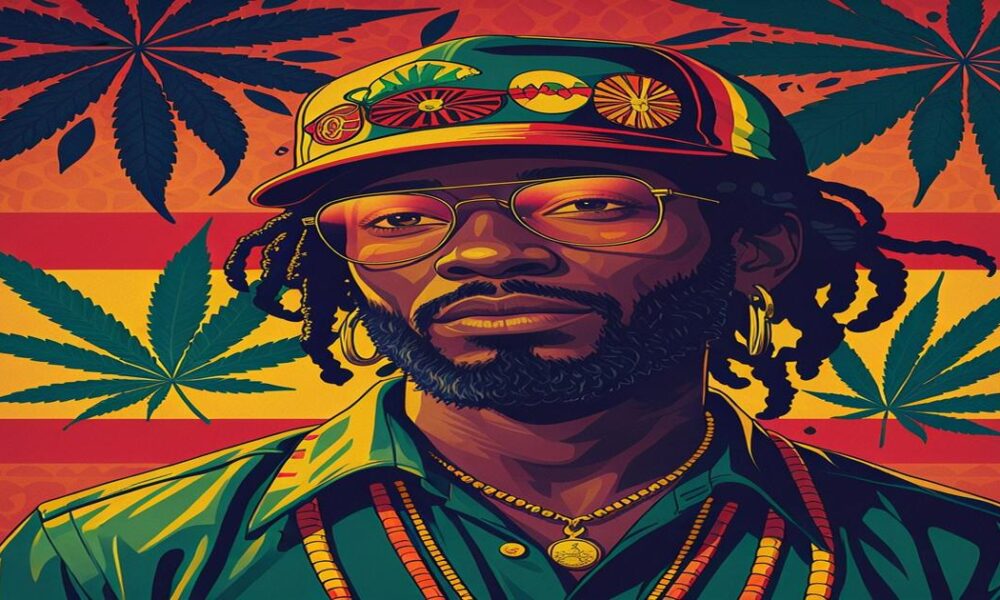 AI-generated image to illustrate For Smoke a J's content.