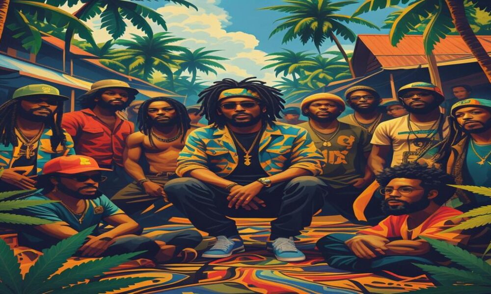 AI-generated image to illustrate For Smoke a J's content.