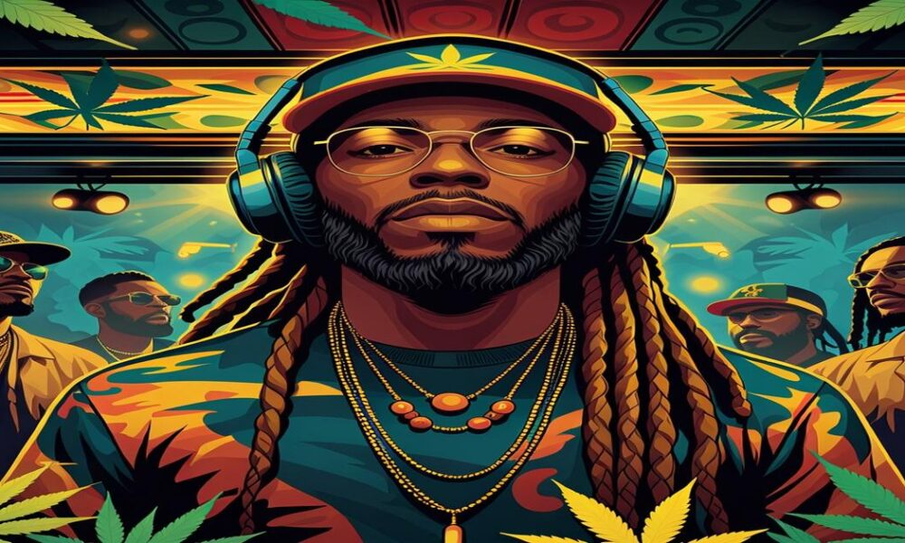 AI-generated image to illustrate For Smoke a J's content.