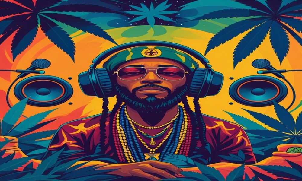 AI-generated image to illustrate For Smoke a J's content.