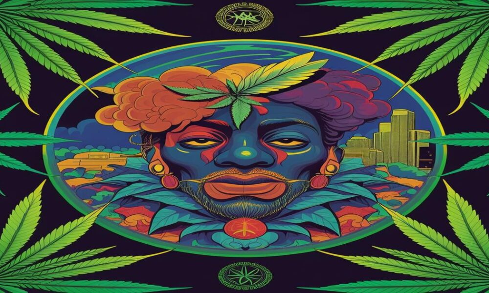 AI-generated image to illustrate For Smoke a J's content.