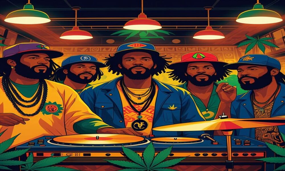 AI-generated image to illustrate For Smoke a J's content.